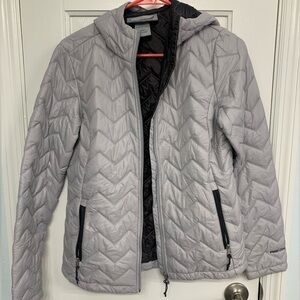 Free Country Lightweight Gray Puffer Jacket Sz Small